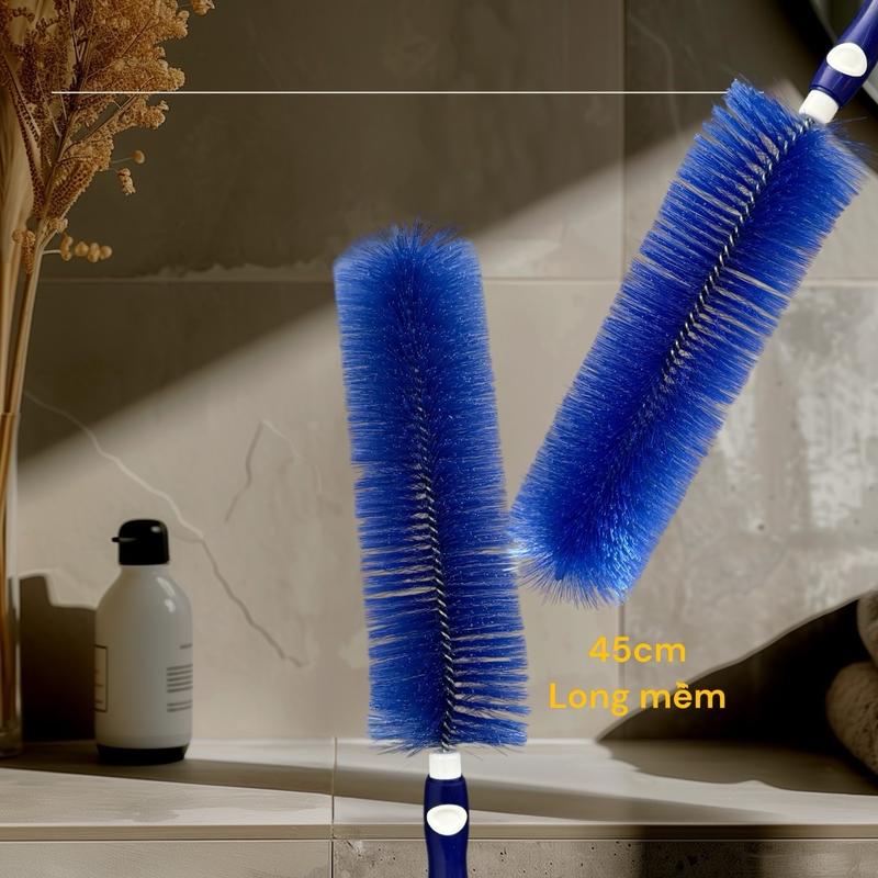 Cọ dài rửa góc ket oto xe máy ( xanh )Loại dài mới Phụ Kiện Lau Xe Rửa Xe cây  chọt