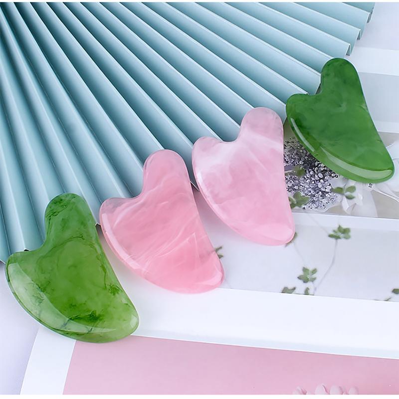 Product Introduction of 1pcs Resin shaving scraper hook sand roller scraping tool face massager 2