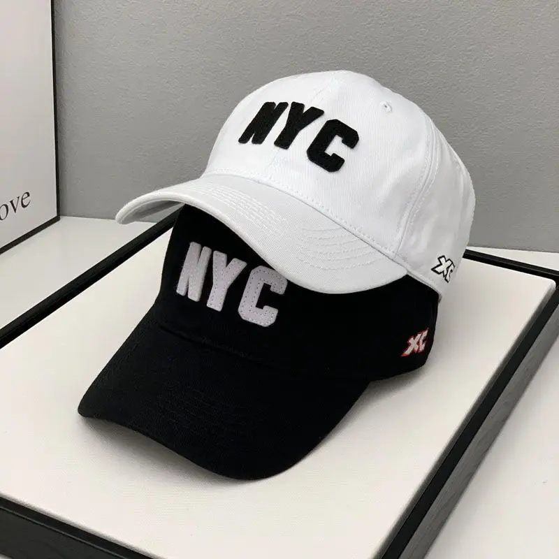 Mũ Bóng Chày, Thương Hiệu Thời Trang Hàn Quốc Nyc, Mũ Lưỡi Trai Thường Ngày Cho Nam, Mũ Đầu Mềm, Thích Hợp Cho Nữ Và Học Sinh Ins, Unisex, 10663