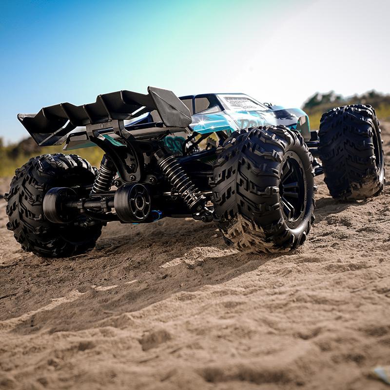 Product Introduction of Remote Control Racing Car Toy, High Speed 4WD Off-road Vehicle Toy with LED Light, Rechargeable Toy Car for Kids, Stocking Fillers Gift 8
