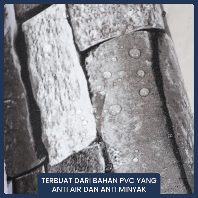 BUNDLE !!! PAKET 5 ROLL/PCS WALLPAPER DINDING ALL VARIANT UKURAN PER ROLL 45CM X 8 METER ADIPATI 5