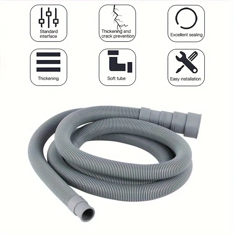 RV Sewage Hose Extension - Available in 1m, 1.5m, 2m, 3m, 4m, 5m (39.37inch, 59.06inch, 78.74inch, 118.11inch, 157.48inch, 196.85inch) 6