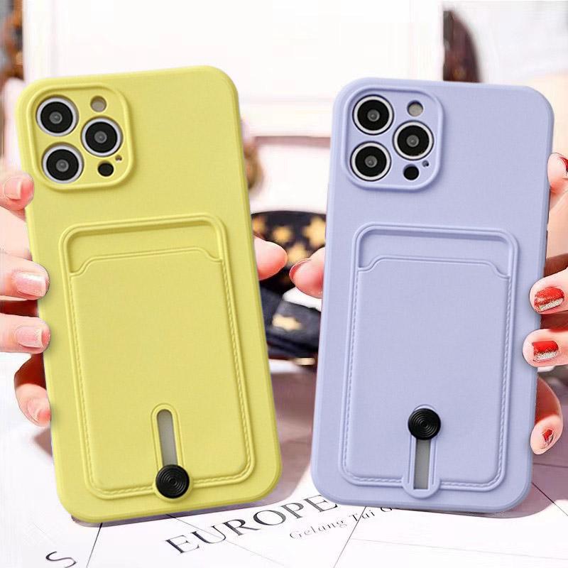 Nắp lưng silicon lỏng cho iPhone , 11, 12, 13, 14, X, XS , XR Pro Max Plus, thời trang, ví, khe cắm thẻ, Ốp Điện Thoại , mềm, TPU, chống sốc, bảo vệ