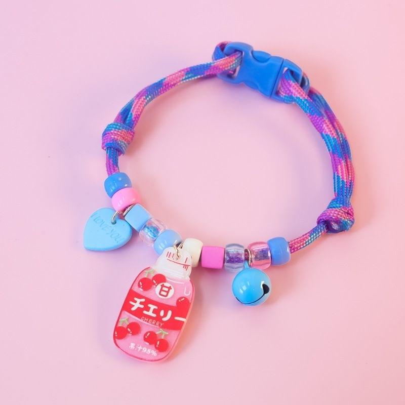 Vòng Cổ Đan Dây Cho Cún Mèo Size 18-32cm 4