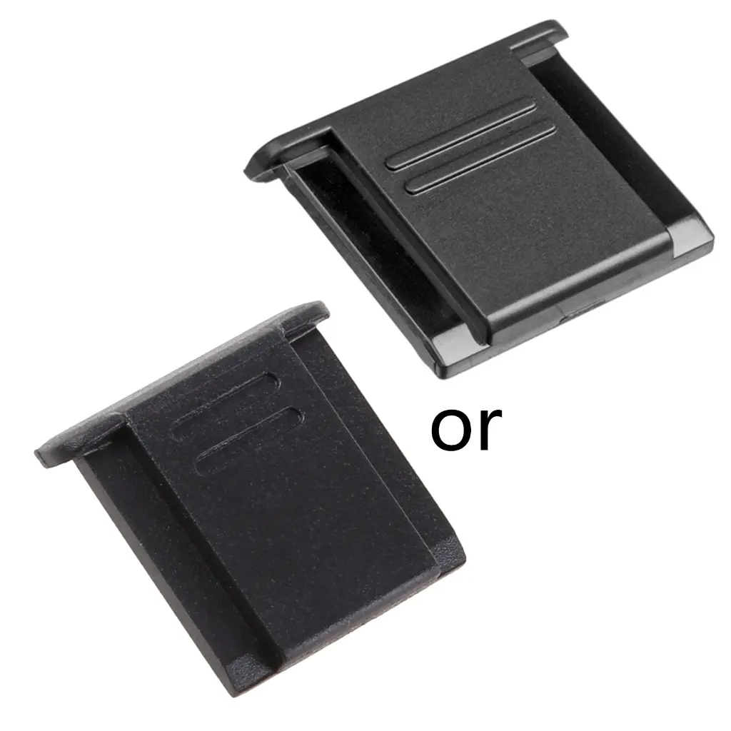 Universal Black Camera Flashlight Hot Shoe Cover Cap for Panasonic for