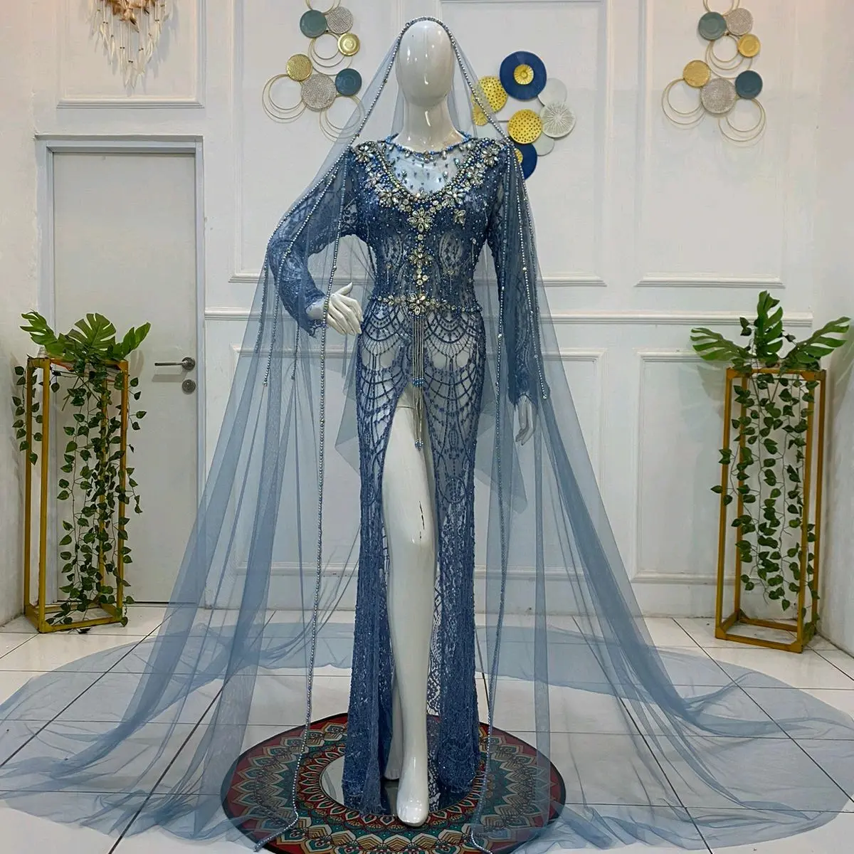 slim santili payet kebaya pengantin  Pesta