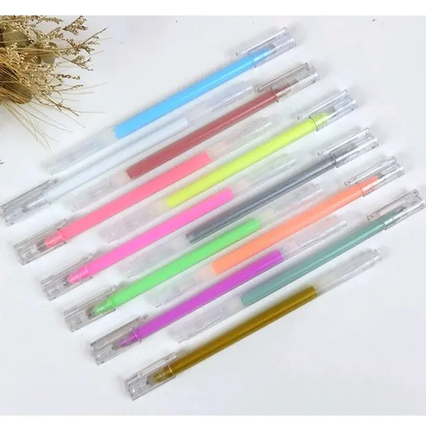 Pulpen Warna Pastel Lucu Aesthetic stationery 0