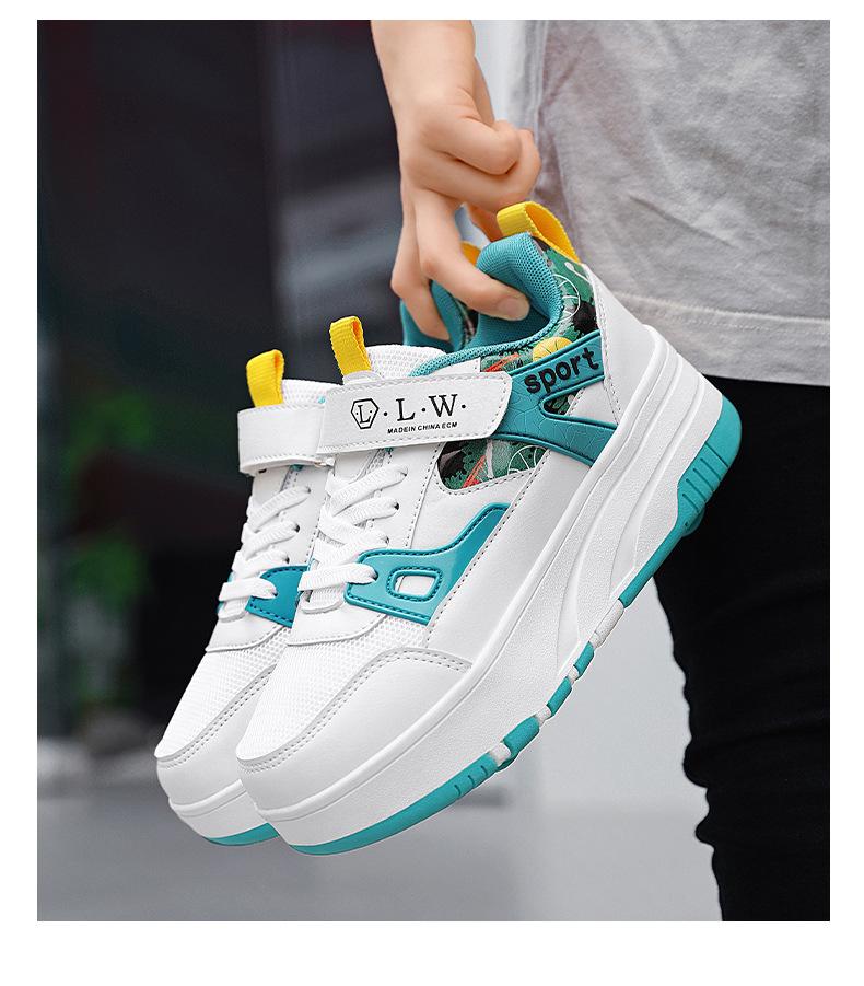Product Introduction of In Stock Children's Heelys Shoes Roller Skates New Style Heelys Shoes Boys Invisible Student Roller Shoes Adults Walkable Slidable Casual Shoes Breathable Mesh Girls 21