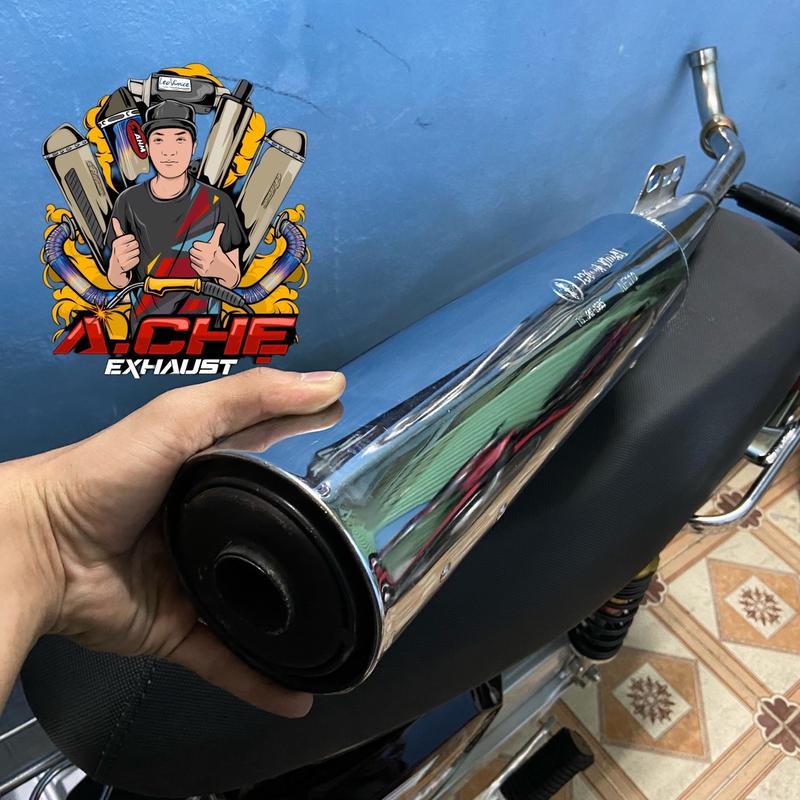 Pô Wave 110 Móc Hơi Nĩ Lưới Sử Dụng Cổ inox size 27