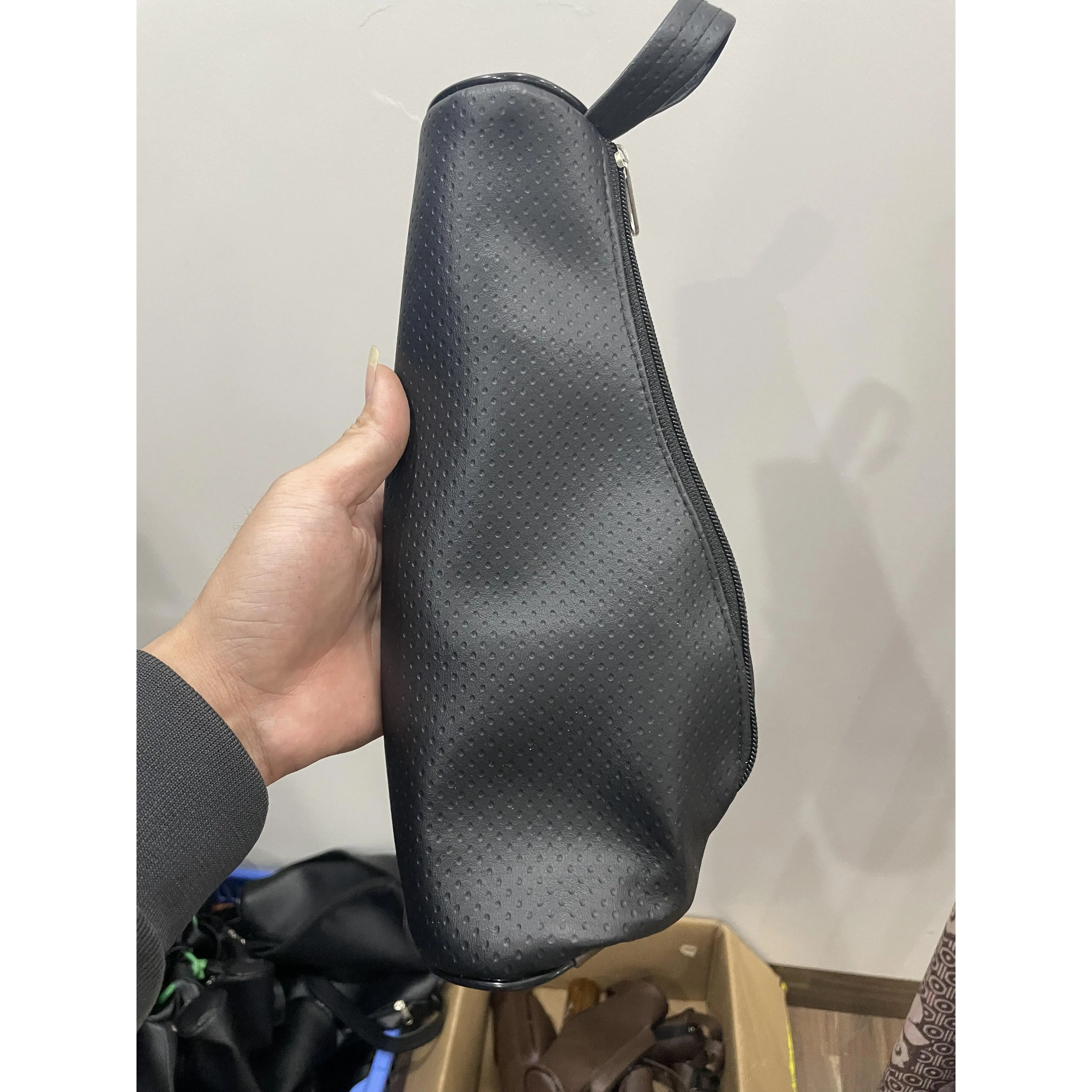 cây sào trúc mini rút gọn 30-40cm tặng kèm bao da