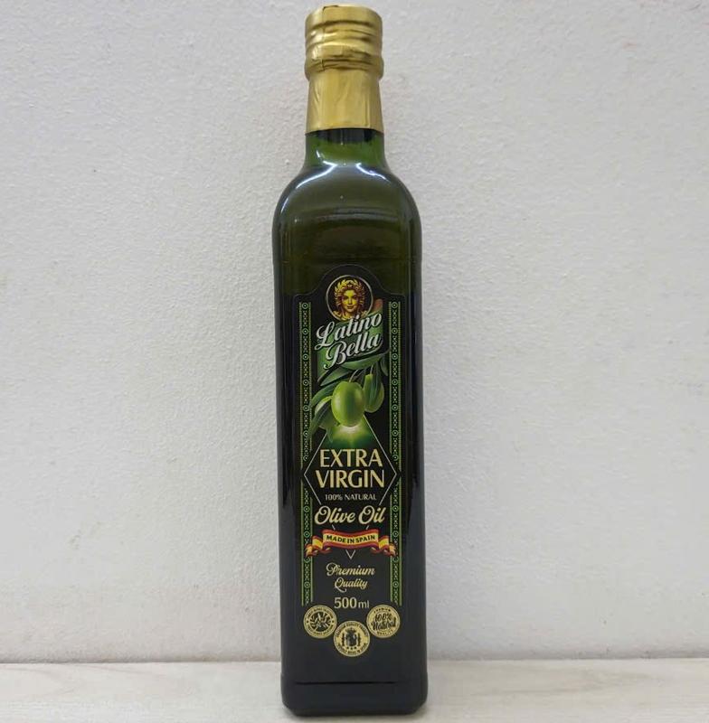 LATINO BELLA Chai EXTRA 500ml DẦU Ô LIU NGUYÊN CHẤT Extra Virgin Olive Oil