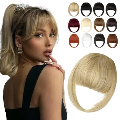 Selected Side Bangs Middle Part TikTok Shop