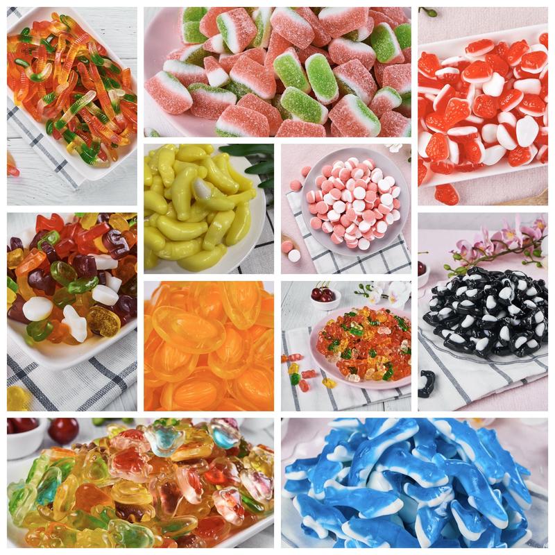 Đi Đơn Từ 200G-Khách Tự Mix Kẹo Kẹo Dẻo Đức-Chính HãngTrolli Kẹo Dẻo Trái Cây Bánh Kẹo Tết 2026