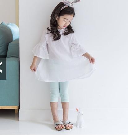 Quần legging bé gái. Quần legging đùi mùa hè chất cotton đẹp, quần dư xịn cho bé gái QCH11 0
