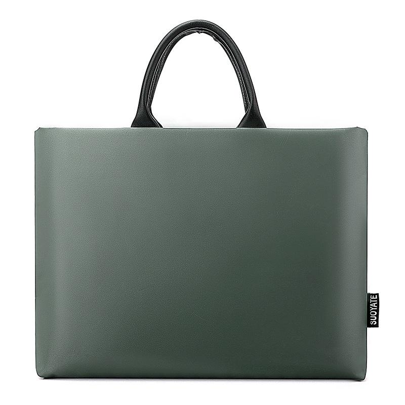 Product Introduction of Nylon Waterproof Can Fit 14 Inch Laptop New Men Lightweight Laptop Bag Handbag Tote Bag Large Capacity Business Briefcase 15