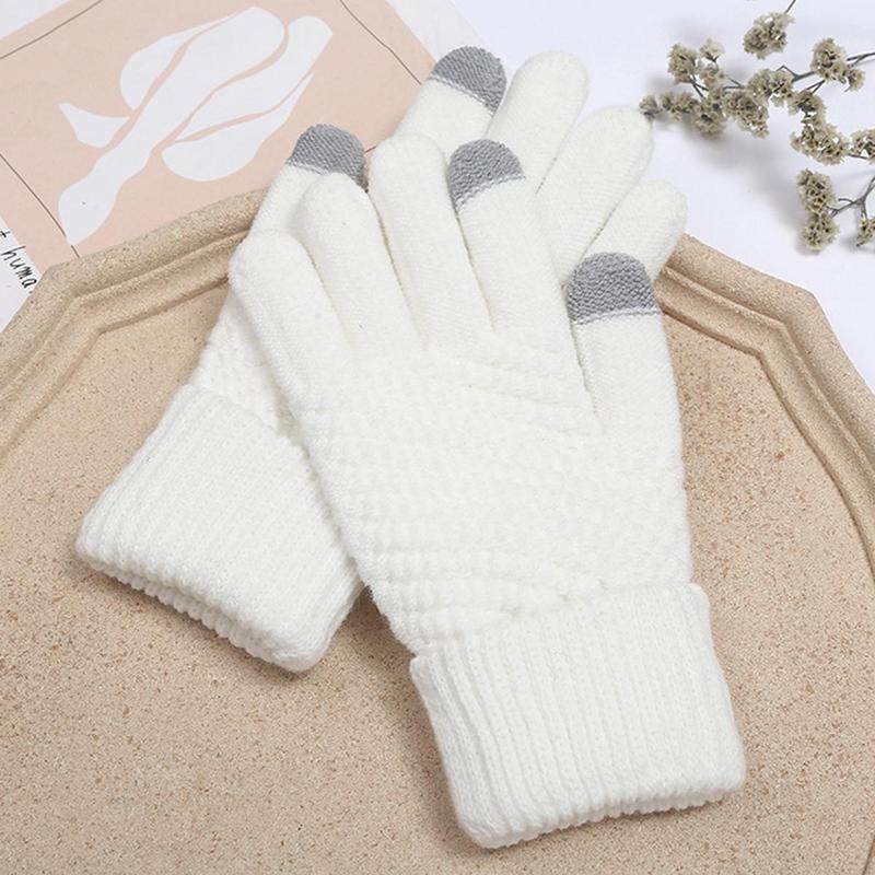 Product Introduction of Kids Winter Gloves, Chenille Knit Kids Gloves With Fleece Lining, Boys Touchscreen Toddler Gloves For Teens, Girls And Boys 9