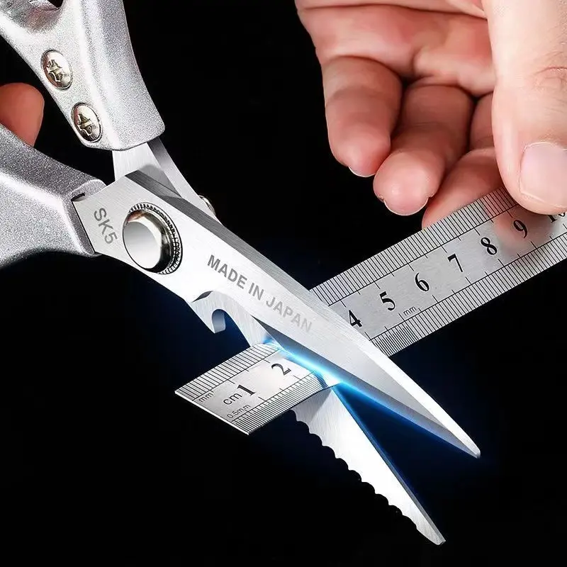 Multifunctional Kitchen Tools Scissors Stainless Steal Meat Vegetable Cutting Chicken Bone Scissor
