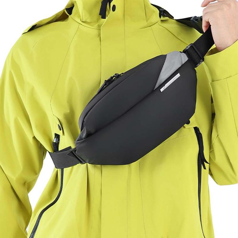 Outdoor Sports Fanny Pack, Casual Fashion Sling Bag, Multi-functional Chest Bag for Men, Sports Bag for Outdoor Activities 3