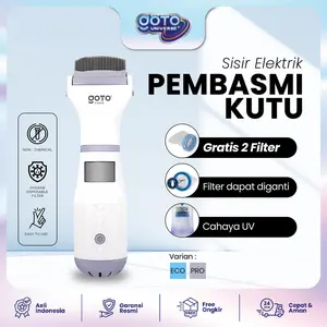 Goto [COD] UV-Comb Vacuum Comb Sisir Kutu Elektrik Rambut Penghilang Kutu