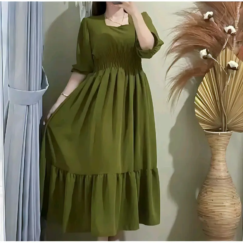 dress pelakor cringkle premium- dress fuji 4