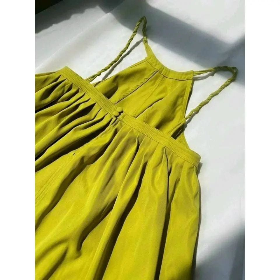Váy nữ cổ yếm chất đẹp y hình t83 Dress Women