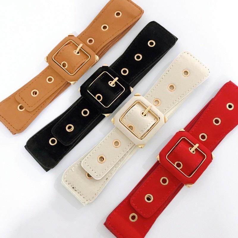 Đai váy belt thắt lưng váy nhung dành cho phụ nữ phối váy đầm thời trang H&T STORE