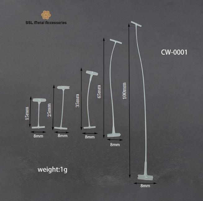  Set 5000 Dây gắn tag pin nhựa bắn mác KAM dùng gắn nhãn mác cho quần áo giày dép CW-0001  1  hộp  