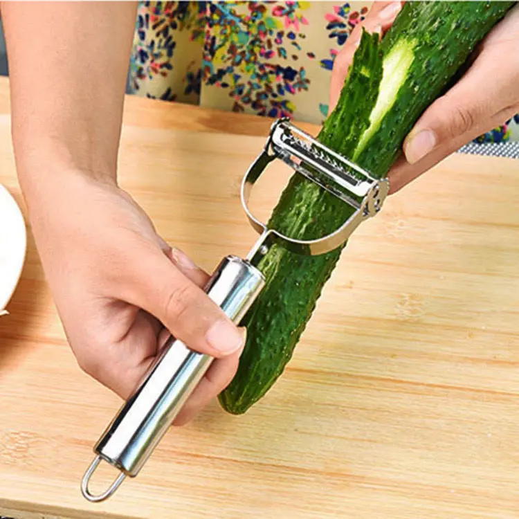 Stainless steel peeler, household multifunctional peeler, fruit and vegetable peeler, melon peeler, potato peeler, silk cutting tool