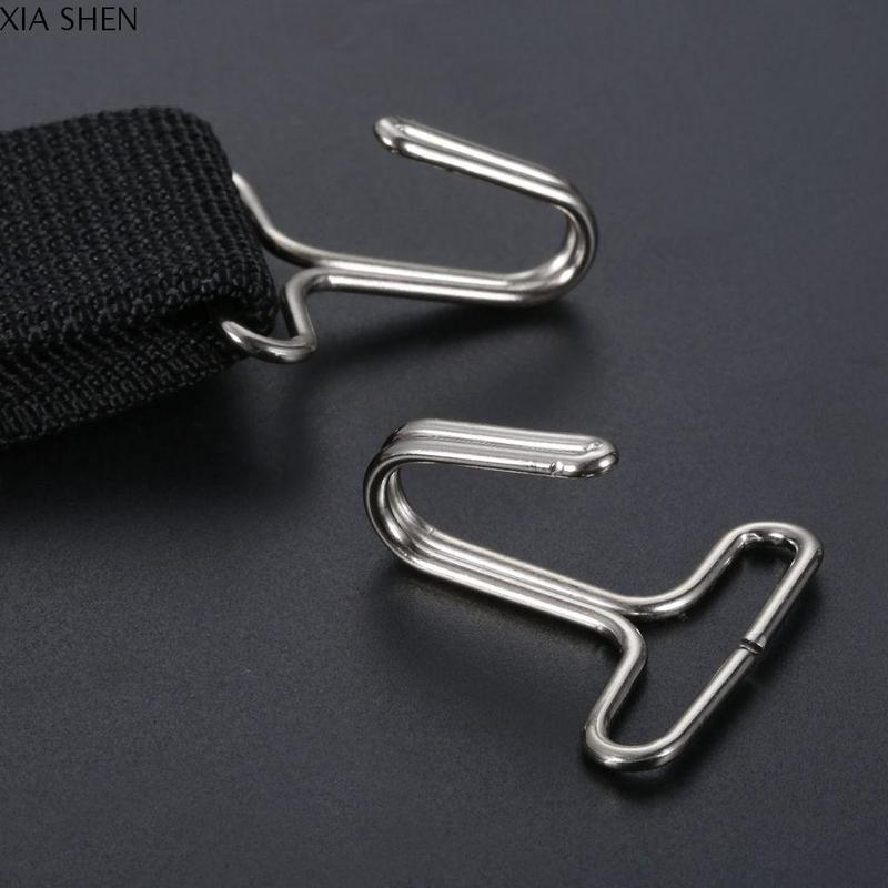 XIA SHEN DIY Metal Triangle Straps Fastener Shower Curtain For Hanging Auto Parts S Hooks Hanging Buckles Car Seat Cushion Hook 0