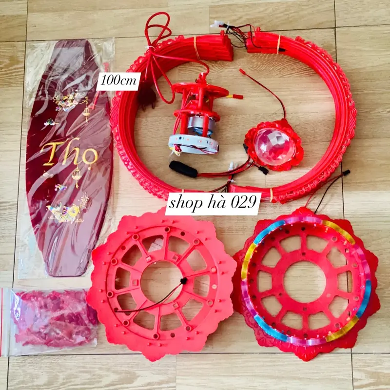 đèn lồng điện tự xoay các size: 50,60, 80, 100 6
