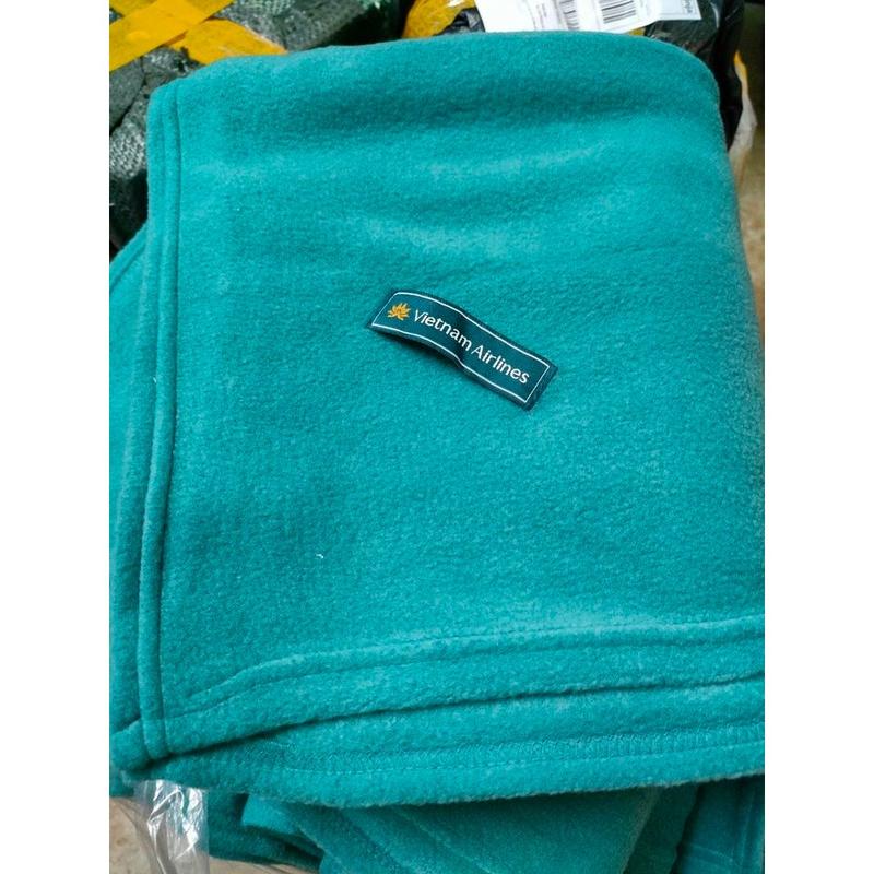 Chăn nỉ xanh VNA kích thước 1mx1m6/1m6x2m15