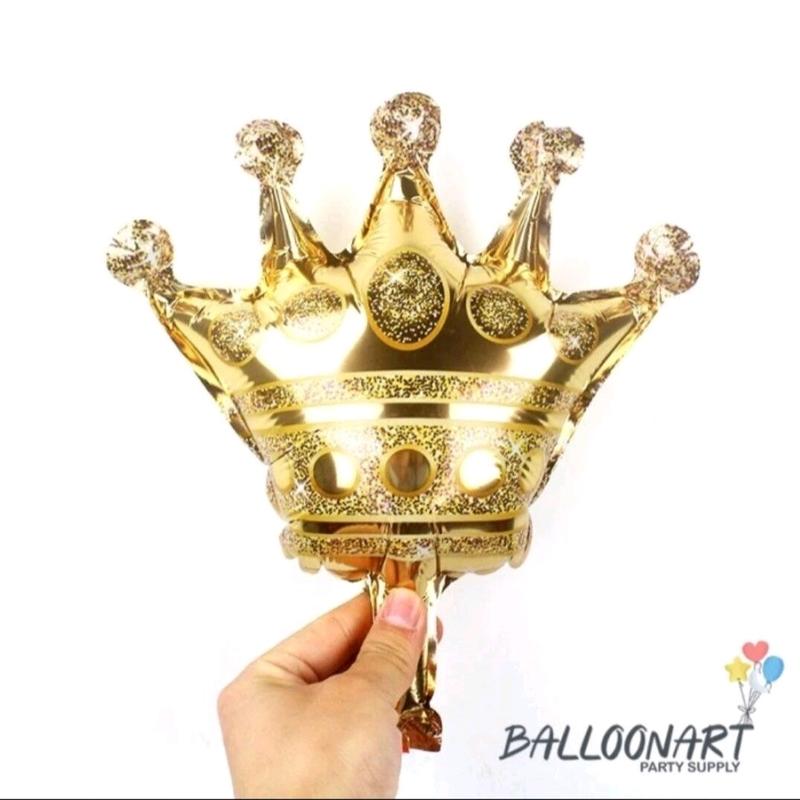 Crown King Mini Balloon Foil/Balon Mahkota Raja Kecil/Mini Foil Birthday 0