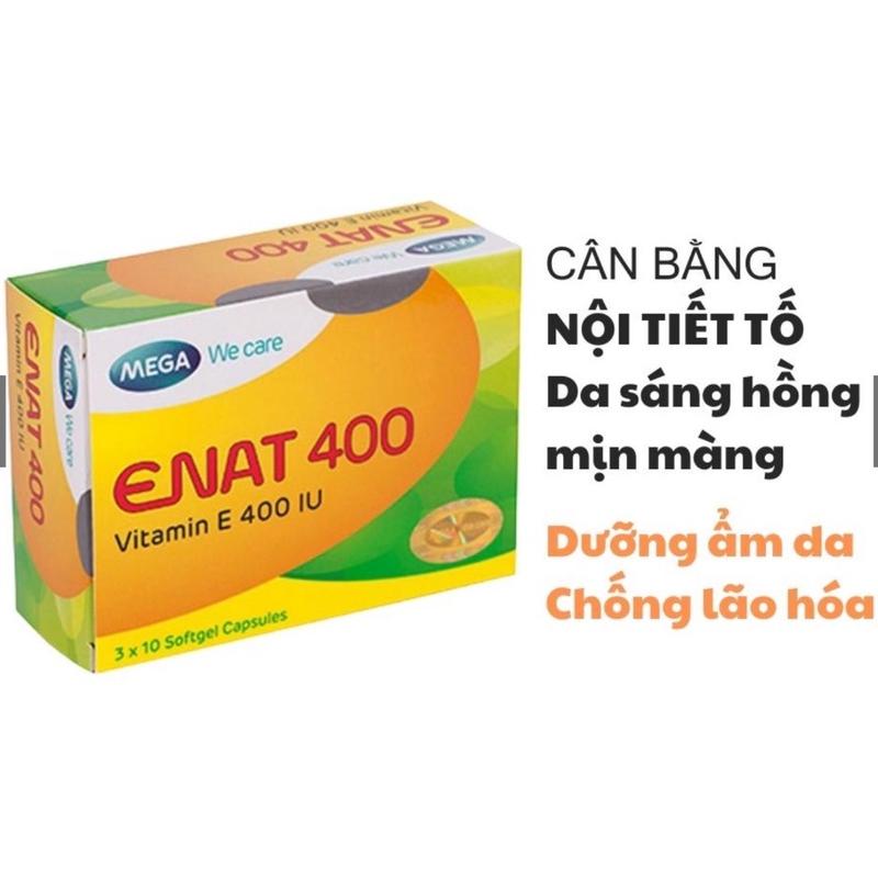 Enat 400 – Bổ Sung Vitamin E, Duy Trì Vẽ Đẹp Cho Làn Da, Giữ Ẩm Cho Da
