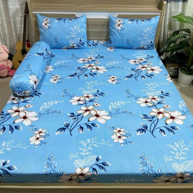 BỘ GA GỐI THUN LẠNH HÀN QUỐC _ BÔNG cỏ BIỂN  , xám, xanh ngọc - 4 MÓN 2 VỎ GỐI NẰM 40X60- 50X70 (GHI CHÚ) ÁO GỐI ÔM 34X100- CHÂN NỆM TỪ 3 ĐẾN 20 PHÂN - ửng hồng - hồng chống phai màu chỉ giặt tay đồng tiền hồng