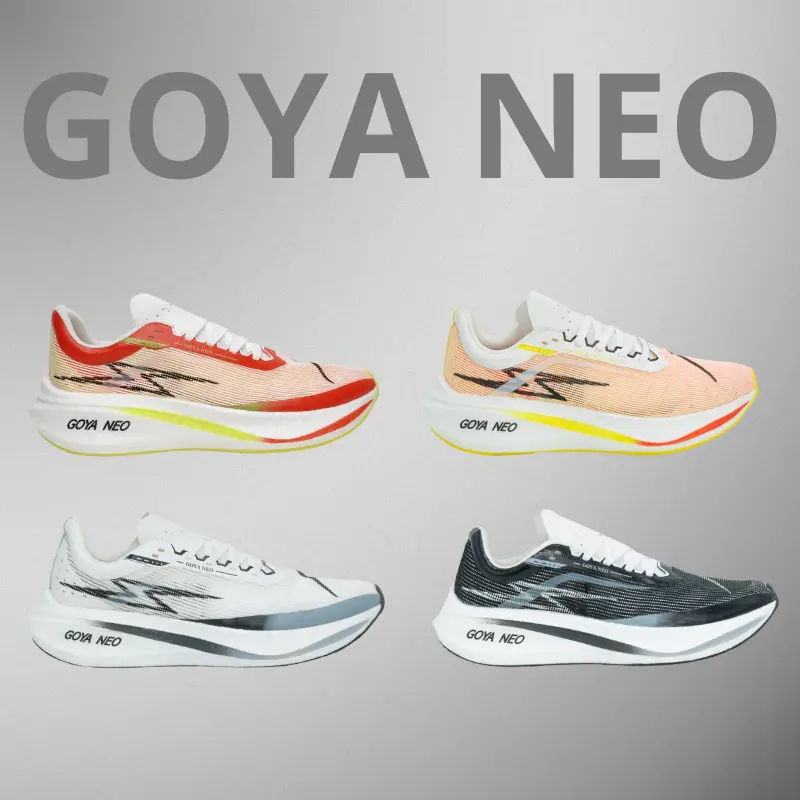 Giày Thể Thao Chạy Bộ Goya Neo Năm 2025 Đen Trắng - Siêu Nhẹ, Êm Ái, Bám Đường Tốt Phù Hợp Cho Nam Nữ Chạy Bộ, Sneaker Chuyên Chạy Bộ, Tập Thể Dục 7