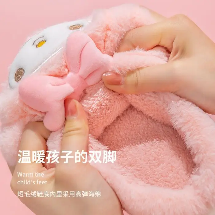 TERLARIS SANDAL RUMAH SANRIO MELODY PINK SEPATU KAMAR IMPOR 2