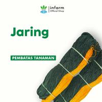 Gambar INFARM - Jaring Pagar Ayam Bebek Itik Entok Ukuran 2.5 x 10 Meter Pelindung Tanaman, Jaring Pagar Hewan Unggas Jaring Pelindung Tanaman dari Hewan Unggas Lubang Jaring Kecil Bahan Kuat Jaring Premium Tidak Mudah Putus Jaring Pelindung Meteran - Jaring Ayam dari Infarm Kota Surabaya 1 Tokopedia