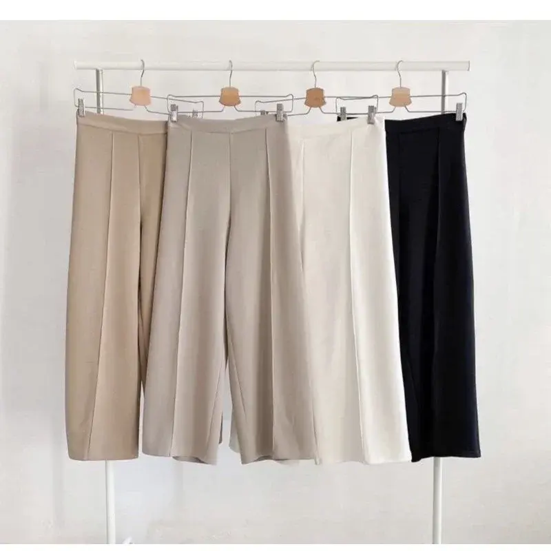 Kulot Scuba Cubit Premium Tebal /celana Panjang Wanita