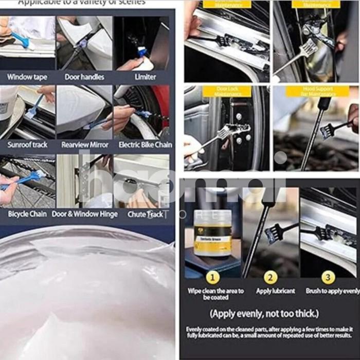 Grease Gemuk Putih Sintetis Multifungsi Pelumas Engsel Pintu Rel Sunroof Spion Hidrolik Mobil Motor Synthetic Grease 1