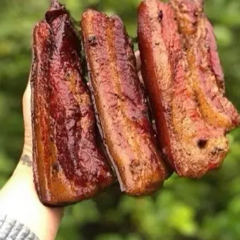 Thịt lợn ba chỉ gác bếp 500g đặc sản Lào Cai