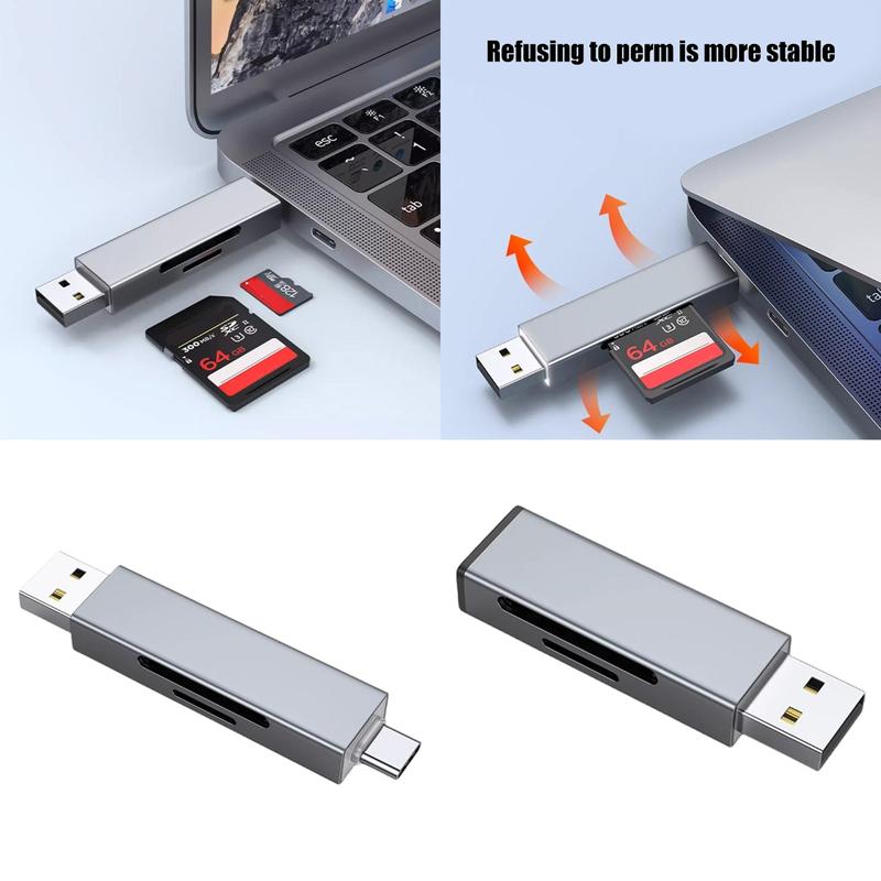 Hab Pembaca Kad Memori, USB Jenis C, Stesen Dok USB, Penyesuai - TikTok ...