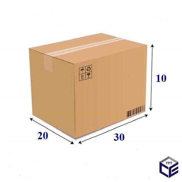 Set 3 Thùng Hộp Carton 30x20x10 cm