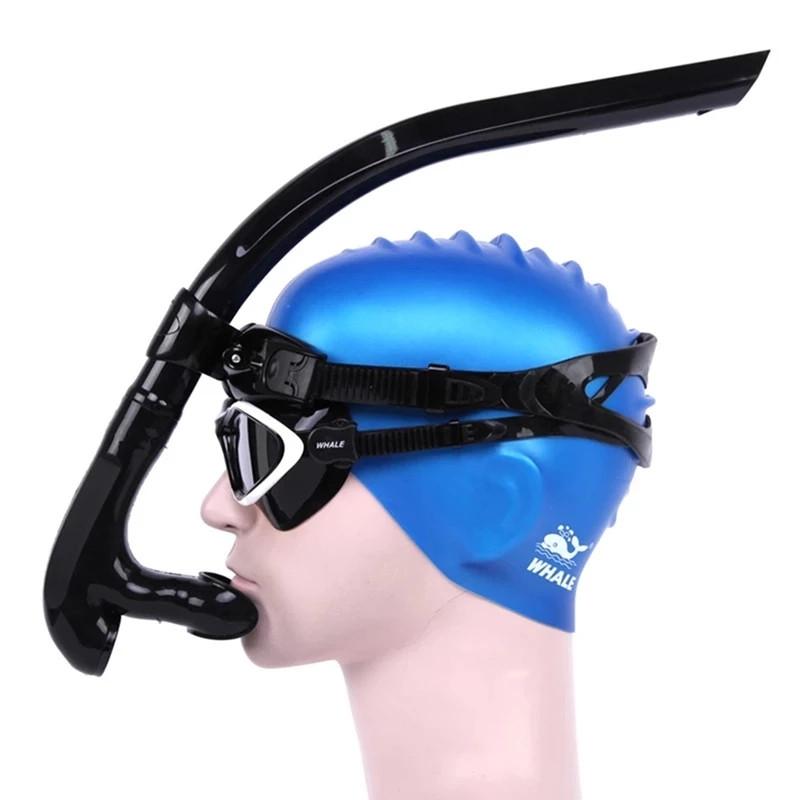 Product Introduction of 2023 Professional Comfort For Beginners Swimming Diving Breathing Tube Snorkeling Dry Silicone Snorkel Sea Pool Diving Accessory 33
