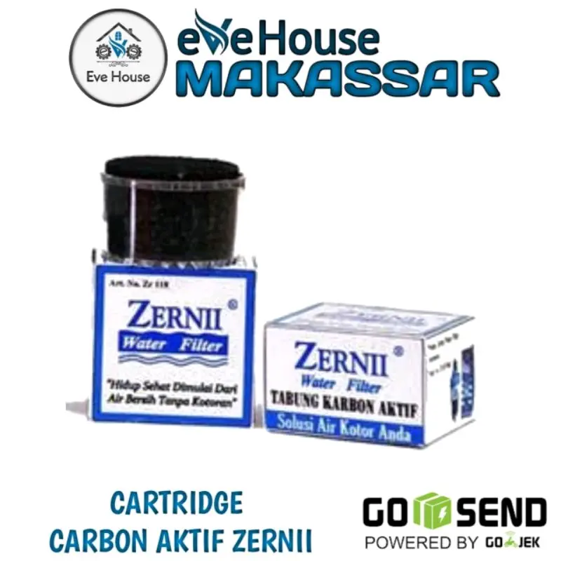 Makassar V54 Zernii carbon aktif zerni cartridge karbon aktif