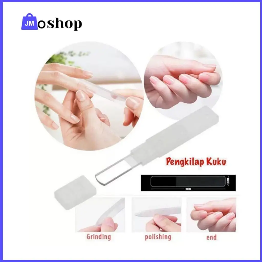 Nano Glass Pengkilap Kuku Alat Pengikir Kuku Nail File Manicure Pedicure