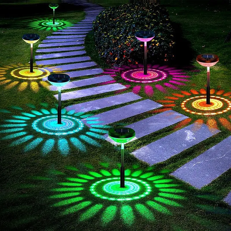 LED RGB Tenaga Surya Anti Air | Lampu Dekorasi Taman | BIT-LT034M