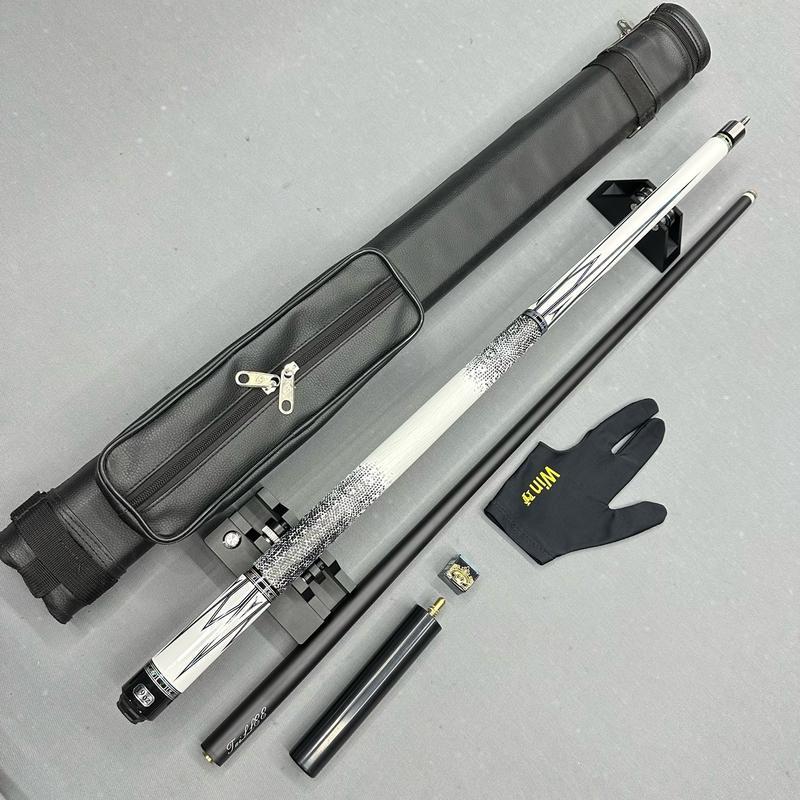 Cơ Bi-a TAILLE - Pro 2.0 ngọn  sợi Carbon ( Lỗ , libre và 3C)- Tặng kèm nối - Bao da - găng - lơ -Cơ Bida