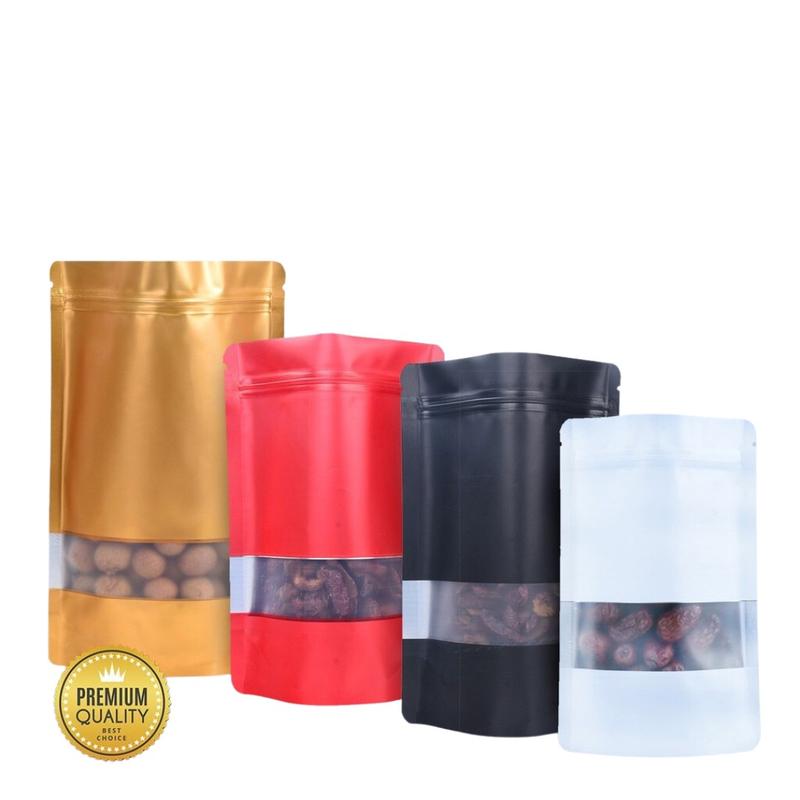 Standing Pouch  PREMIUM / Plastik Klip MURAH  / PLASTIK KEMASAN MAKANAN 12x20 cm 5