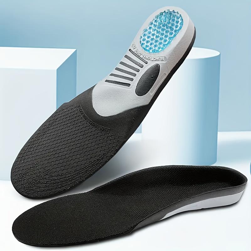1 Pair EVA Gel Insoles for Sports and Work - Anti-Slip, Shock-Absorbing, Twist-Resistant, Thickened Support - Unisex for Basketball and Everyday Use 4