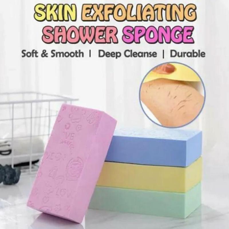 Product Introduction of Exfoliating Skin Shower Massage Scrubber Bath Sponge Skin Cleaning Bath Sponge Color Random 4 Colors 28